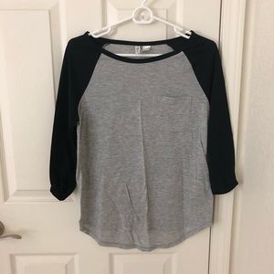H&M Baseball Pocket Tee